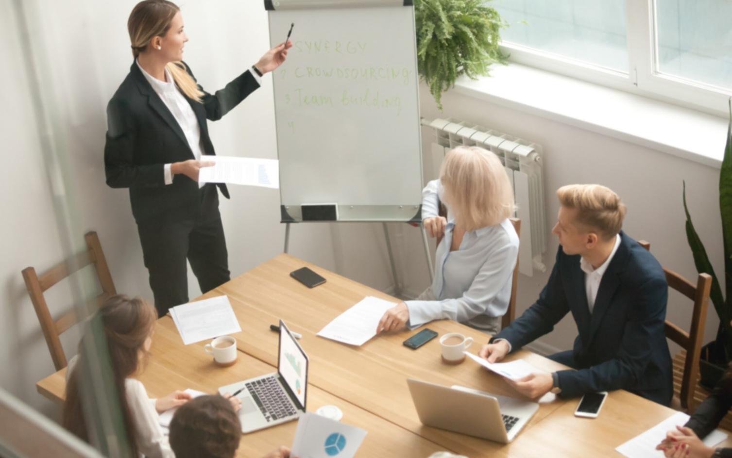 Team celebrating milestone achievement